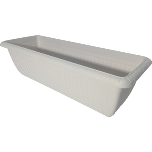 IRIS 120351 浮雕花盆 暖米色 850 RP-850-WB